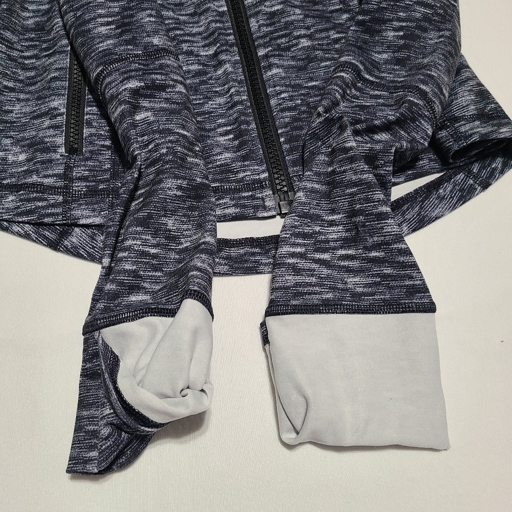 Lululemon Define Jacket Dramatic Static White Bla… - image 5